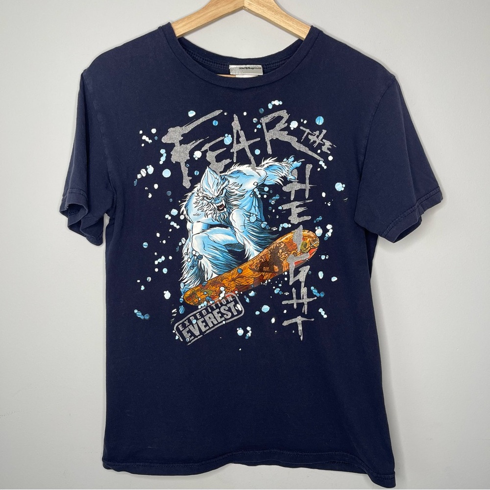 Men’s Walt Disney world‎ expedition Everest snowboard tee t shirt size small
